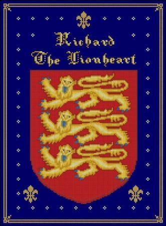 (image for) Coat of Arms Richard the Lionheart